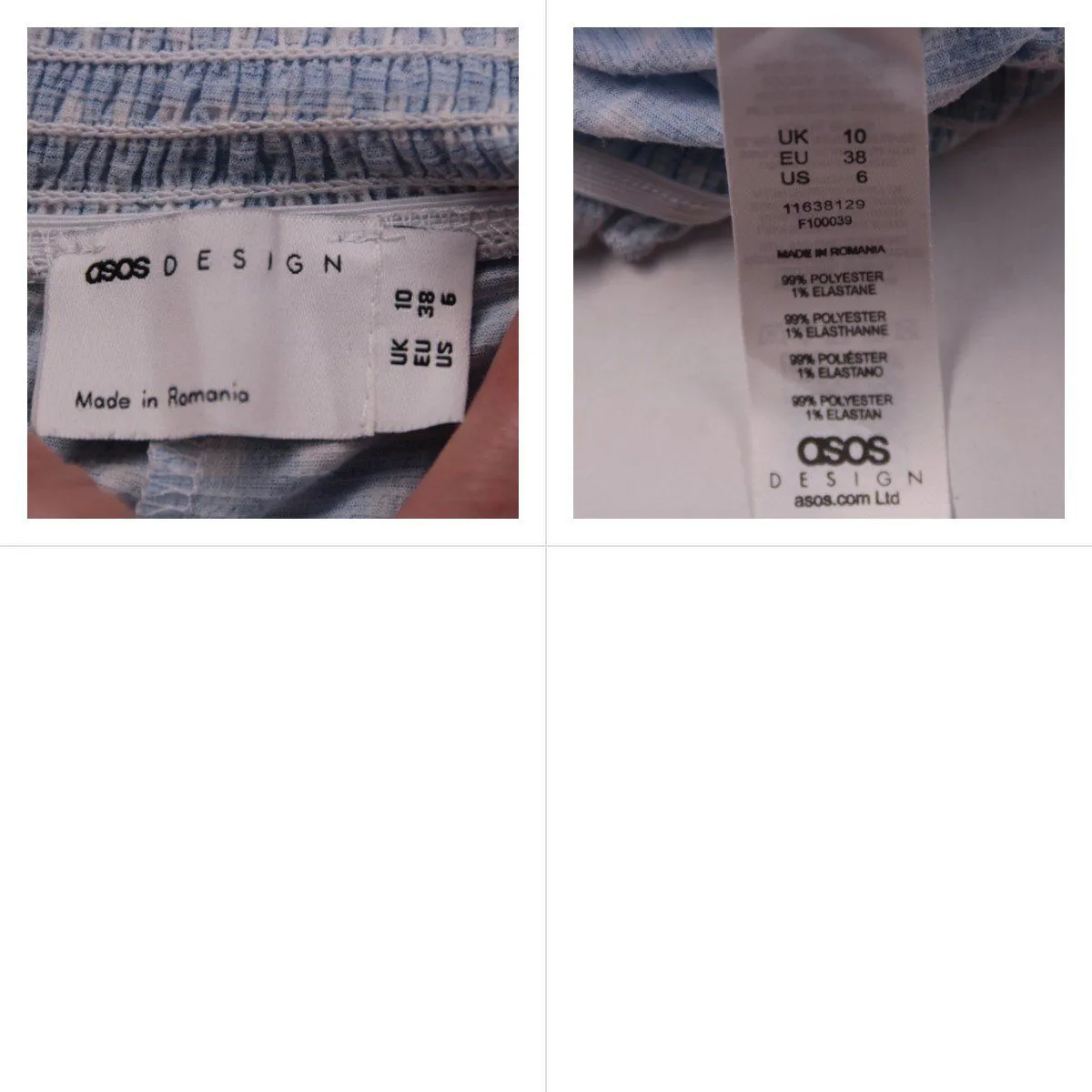 шорты ASOS DESIGN
